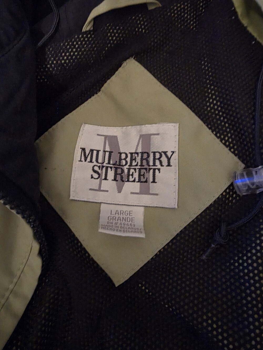 Mulberry Street Jacket - Black & Olive